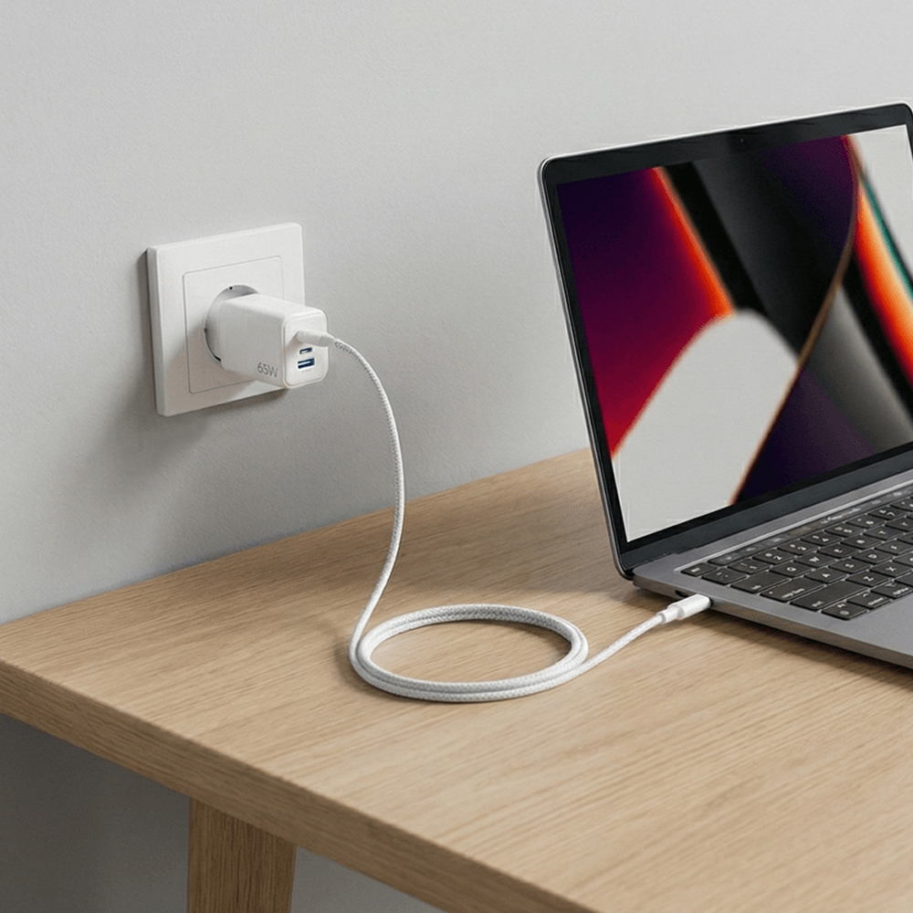 넥스트유 플러온 G1 65W 3포트 USB PD PPS GaN 초고속 충전기 - 상세 이미지 4