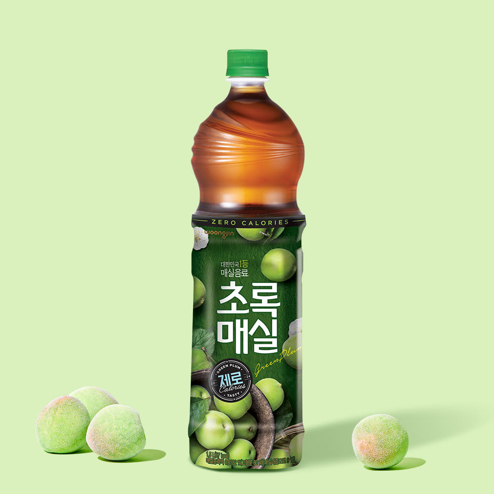 초록매실 제로 1.5L 12개