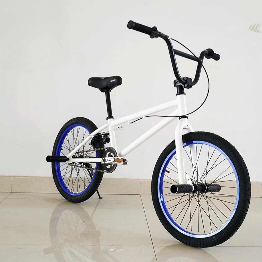 BMX 스턴트 자전거 묘기용 내구성 강화 경량 프레임 블랙/레드 - 상세 이미지 3