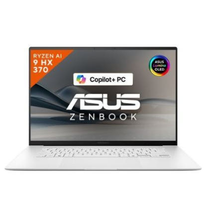 ASUS 에이수스 2024 젠북 S 16 OLED 라이젠9 라이젠 AI 300시리즈, 스칸디나비안 화이트, 1TB, 32GB, WIN11 Home, UM5606WA-RJ165W