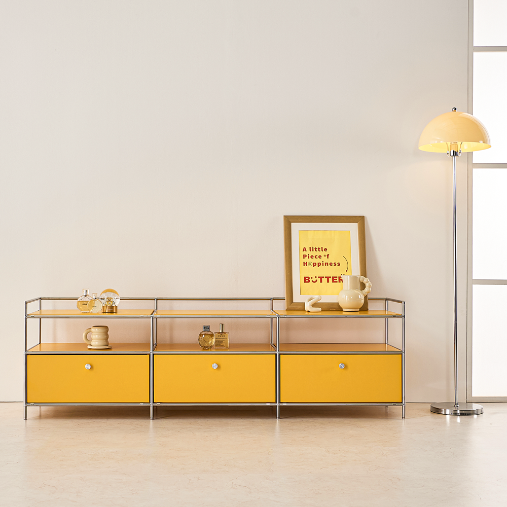 세라썸 미드센츄리거실장 모듈 높은티비장 tv다이서랍장 75인치