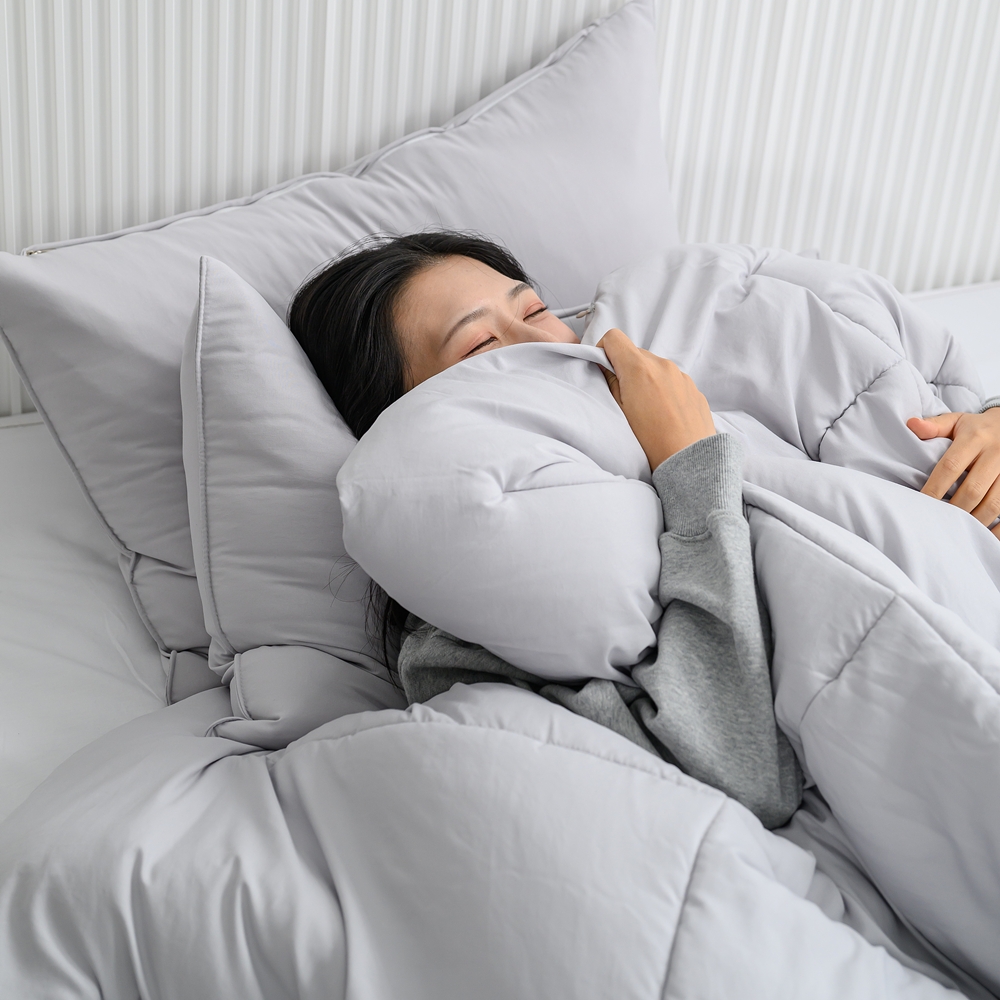 나라데코 소음없는 세미마이크로 부드러운 옥수수솜 차렵 이불 SS