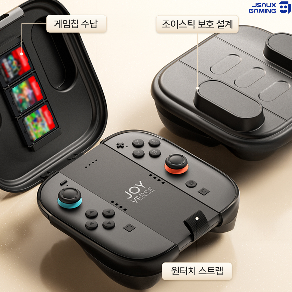 닌텐도 스위치2 조이콘2 충전 그립 배터리탑재 조이벌스 부스터 JSAUX - 상세 이미지 4