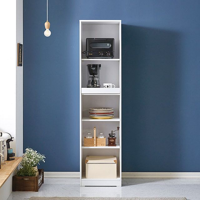 가구의서 H524 5칸 오픈 수납장 450x400x1810mm - 메인 이미지