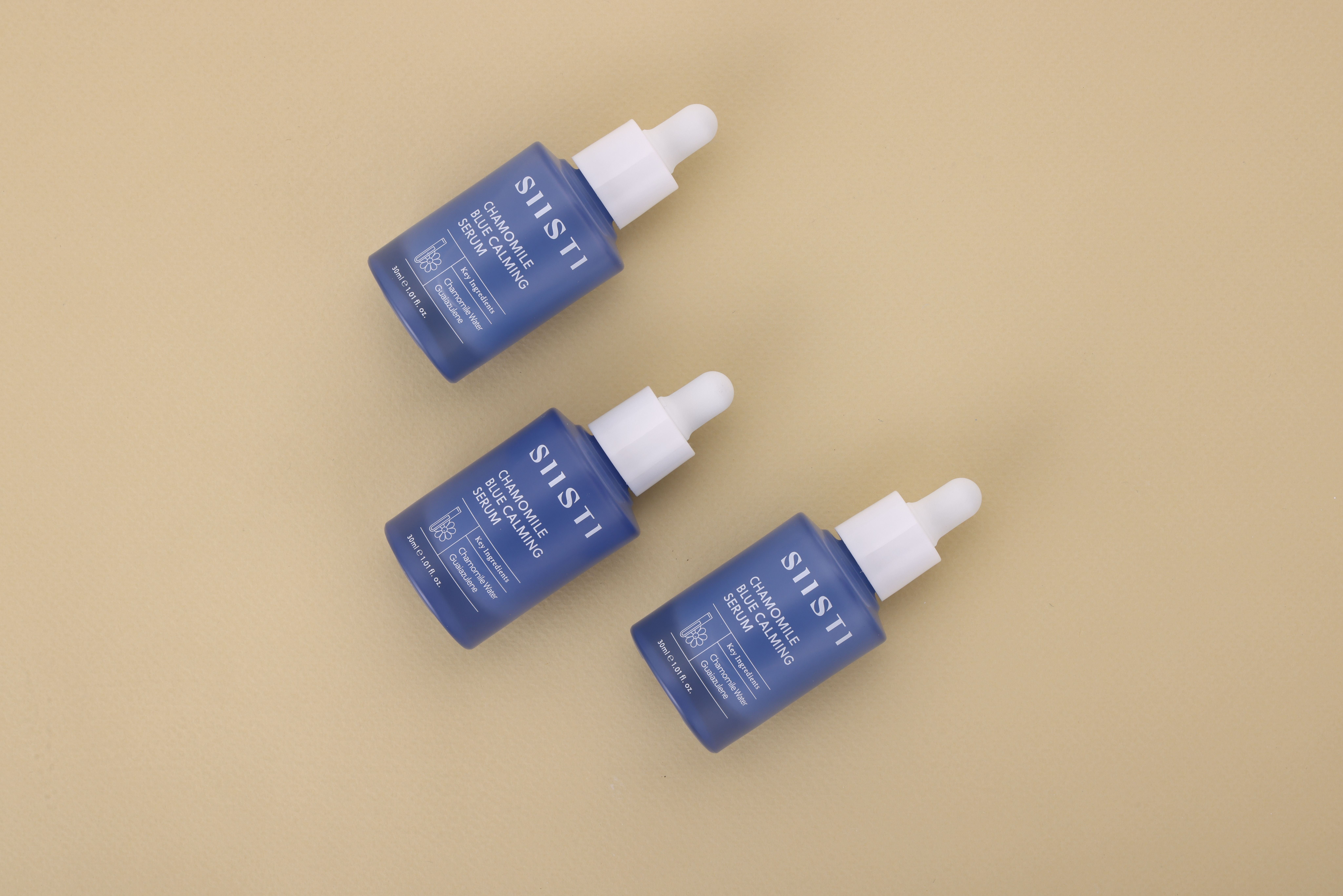 시스티 카모마일 블루 카밍 아줄렌 세럼 앰플 수부지 속건조 진정 30ml - 상세 이미지 4