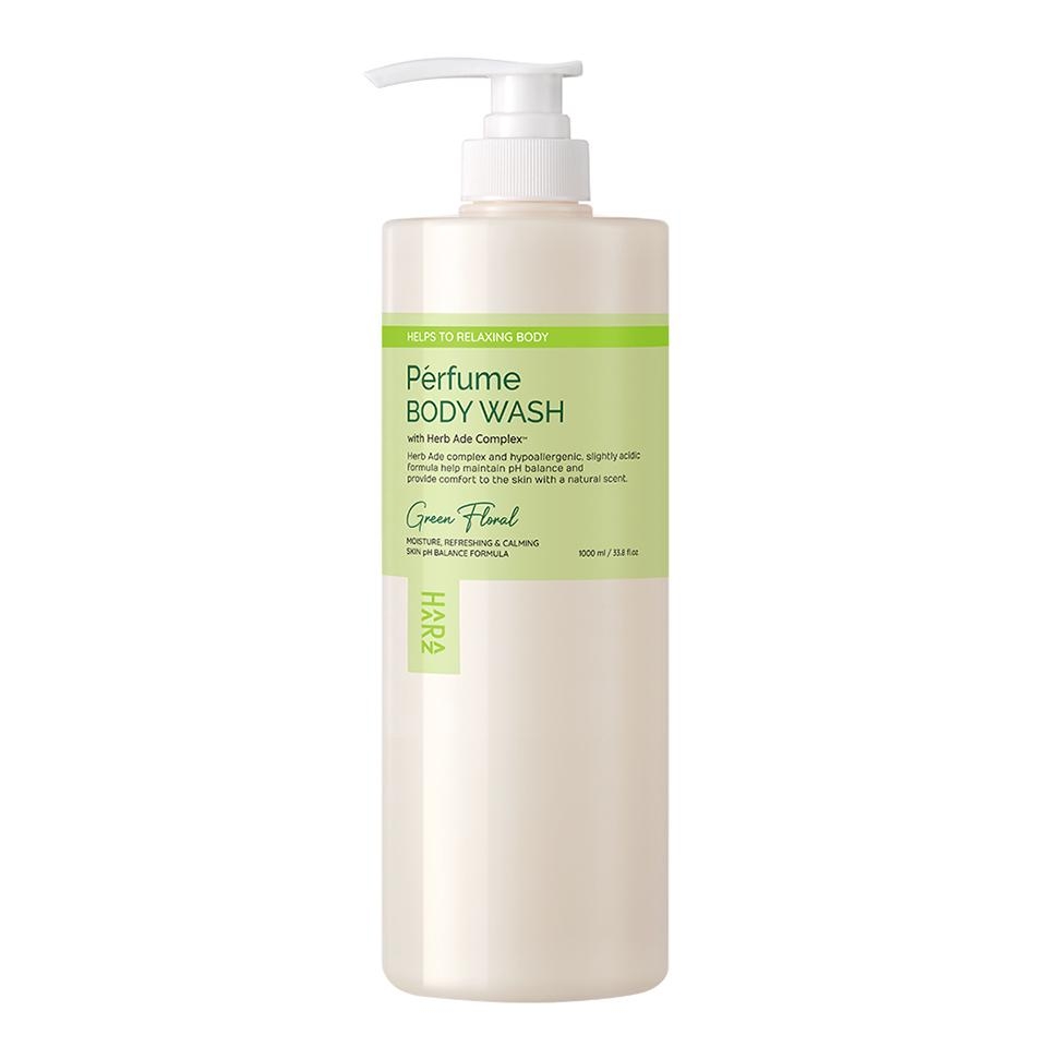 메가마트 하라즈 퍼퓸 바디워시 그린플로럴향 1000ml - 상품 이미지