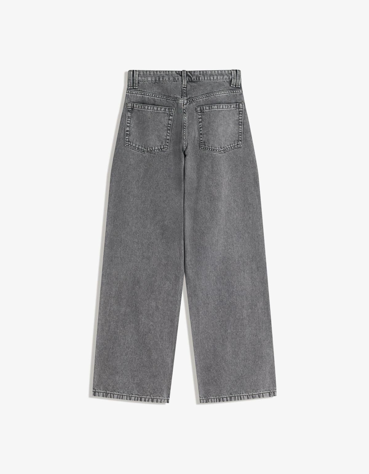버쉬카 글리터 시퀸 와이드 배럴 팬츠 5156/335 DARK GREY - 상세 이미지 2