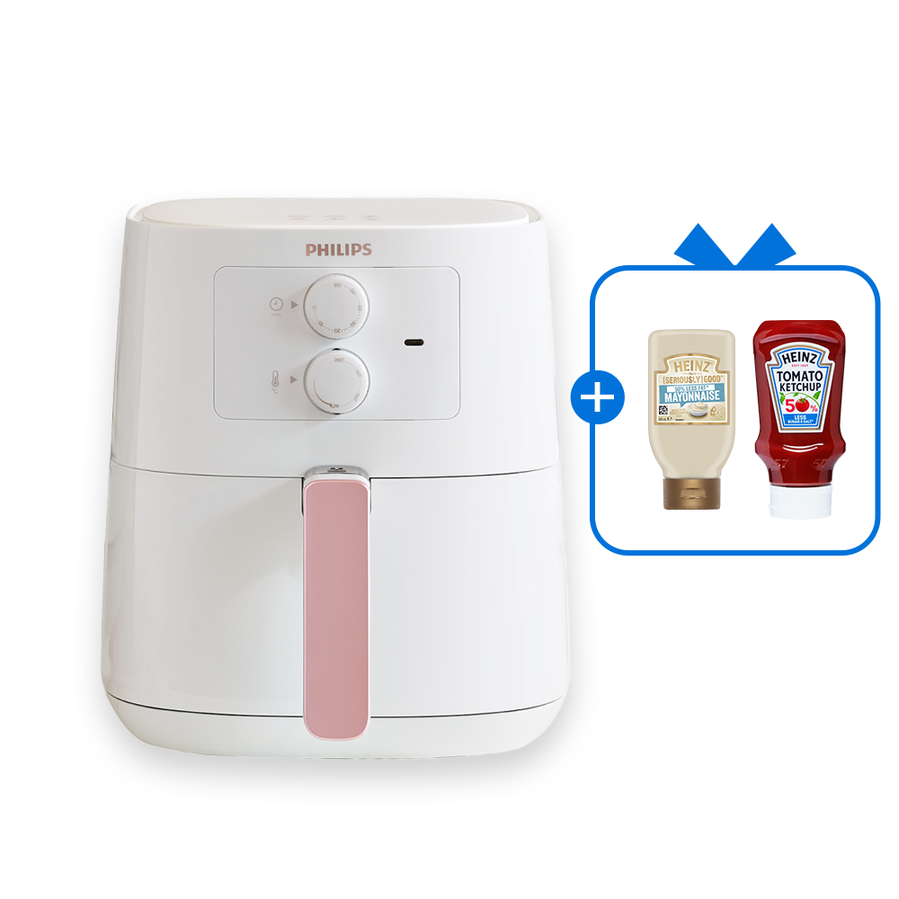 필립스 컴팩트 에어프라이어 화이트 HD9200/20 +하인즈 케찹&마요네즈