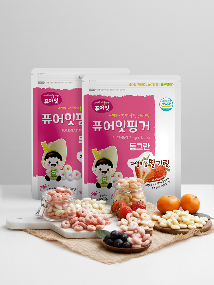 [1+1] 퓨어잇 자일리톨 과일링 - 상품 이미지