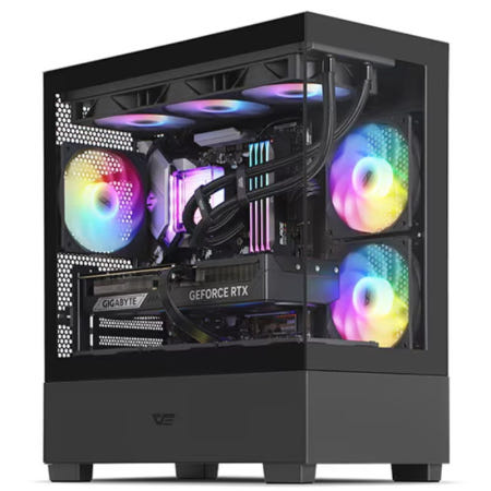 다크플래쉬 darkFlash DS500M RGB 미니타워 컴퓨터 PC 케이스 (블랙)