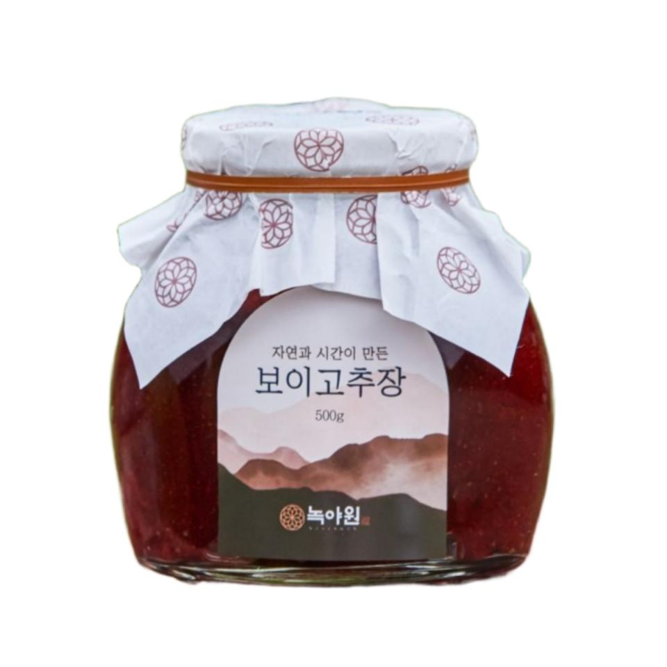 메가마트 녹야원 보이고추장 500g - 상품 이미지