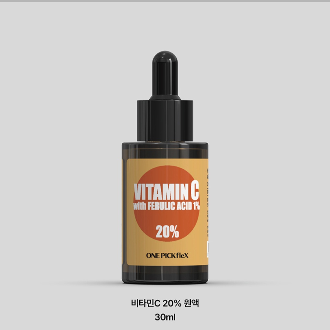 비타민C원액 20% 30ml 원픽플렉스 항산화 피부탄력 미백 피부톤개선 - 상세 이미지 3