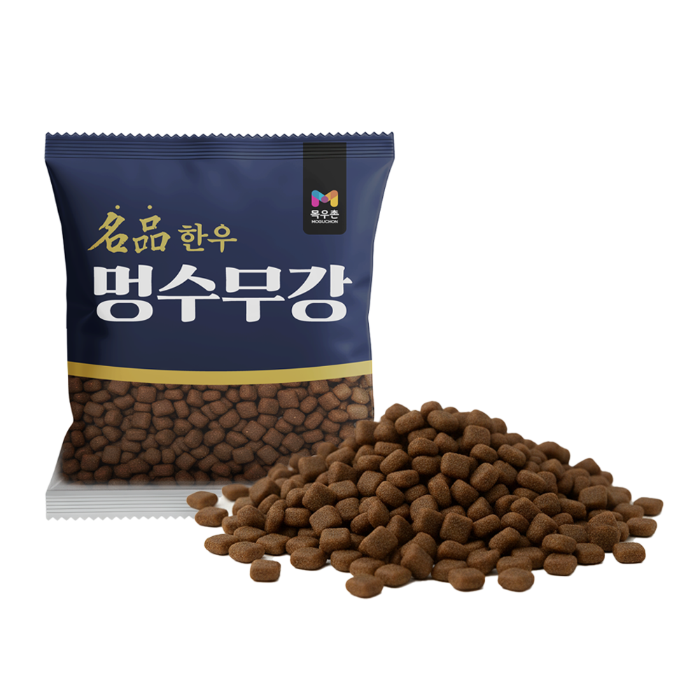 강아지사료 소프트사료 목우촌멍수무강 강아지간식 소고기사료