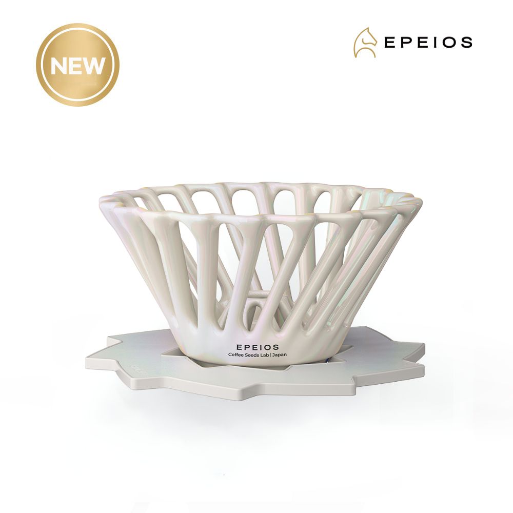 EPEIOS 에페이오스  Vortex 3D 세라믹 드리퍼, Air Pro-던 화이트 - 상품 이미지