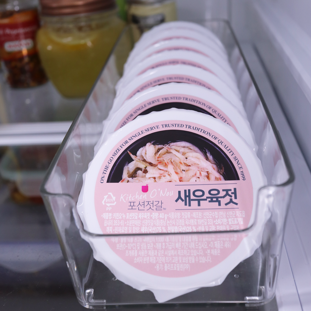 강경 오늘식탁 국산 새우젓 육젓 소포장 포션 젓갈 캠핑 여행 도시락 40g, 5개 - 상세 이미지 5