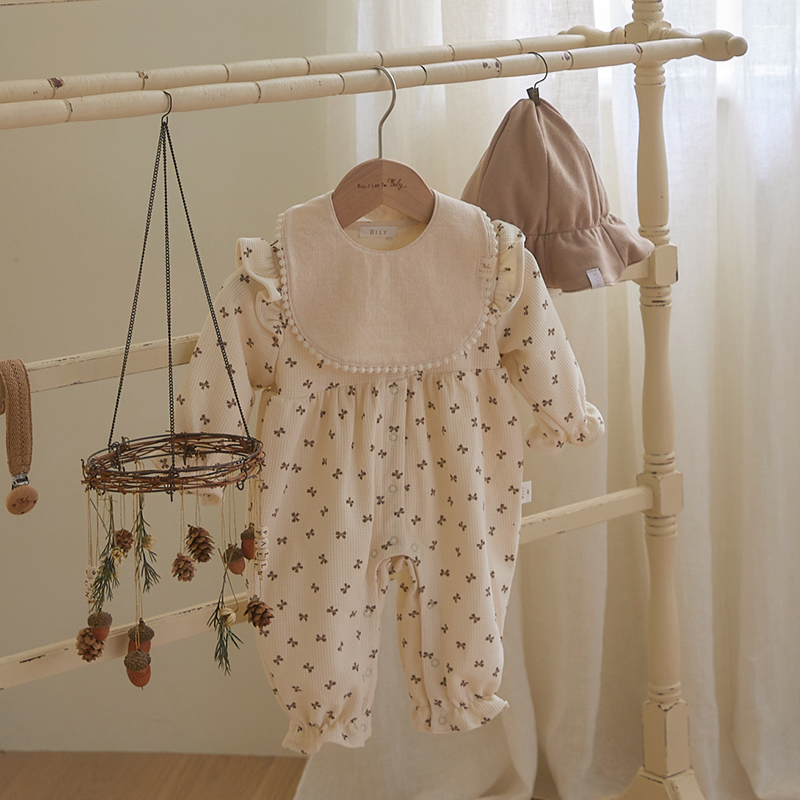 빌리 소프트 오가닉 아기 턱받이 신생아 빕 침받이 순면 베이직 기본템