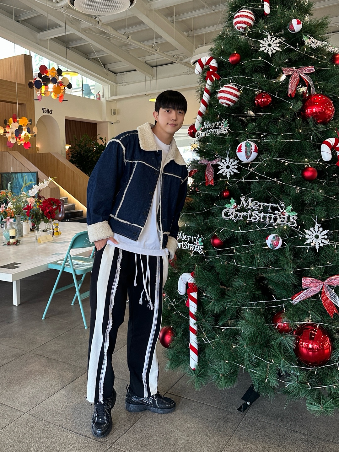 남자무스탕 데님무스탕 이미지 6