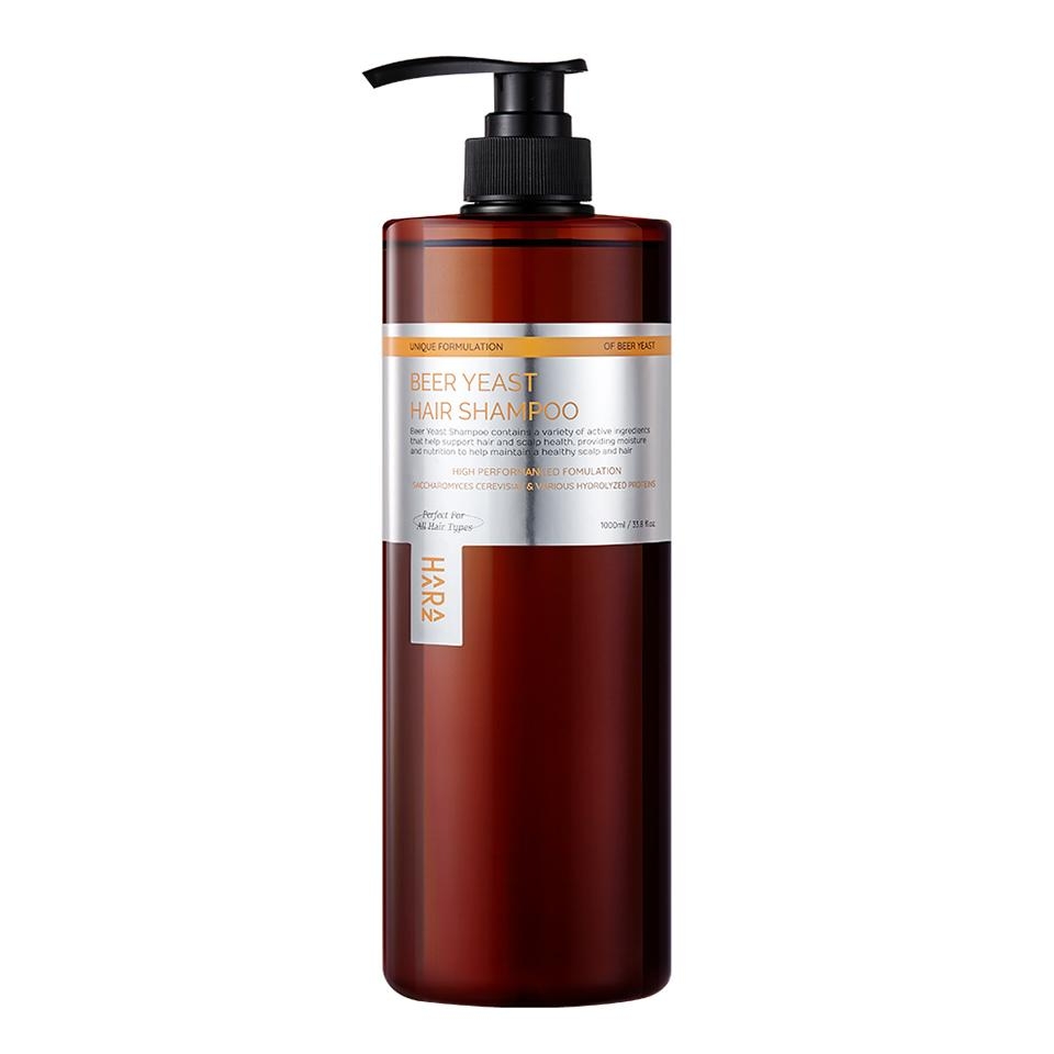 메가마트 하라즈 맥주효모 샴푸 플로럴머스크향 1000ml - 상품 이미지