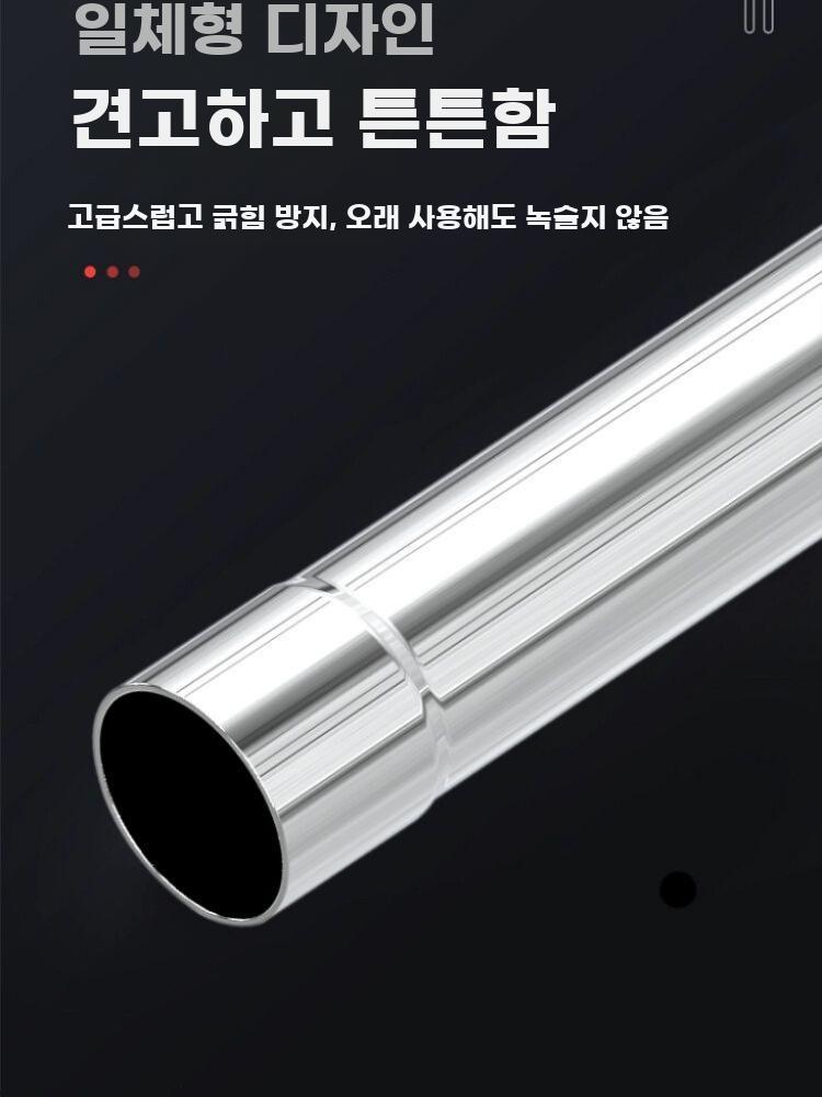 두꺼운 스테인리스 난로굴뚝 연통파이프 굴곡형 배연관 - 상세 이미지 4