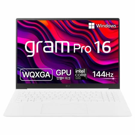 LG전자 LG전자 그램 Pro 16 코어Ultra7, 에센스 화이트, 256GB, 16GB, WIN11 Home, 16Z90SP-GA7CK