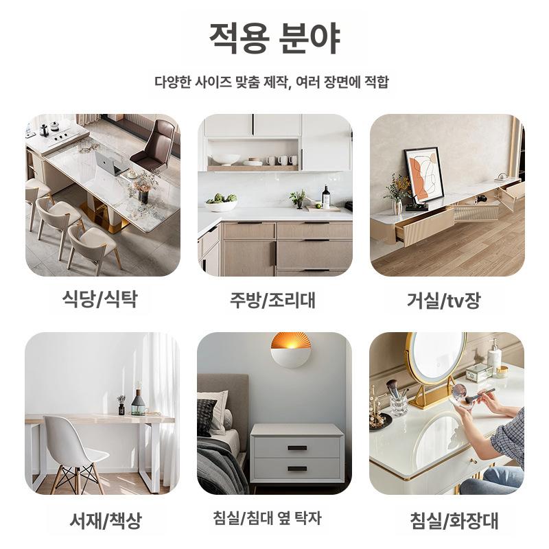 투명 pvc 소프트 매트 식탁 테이블 유리대용 방수 필름 x 0.15mm 두께x1.2m - 상세 이미지 5