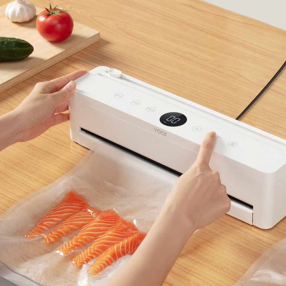 보아르 에이블비드 초강력 진공포장기 원터치 수비드 밀봉 음식 가정용 압축기 진공기