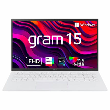LG전자 LG전자 2023 그램 15 코어i5 인텔 13세대, 256GB, 16GB, WIN11 Home, 15Z90R-GA56K