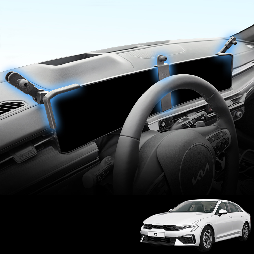 픽스 더 뉴 K5 3세대 DL3 페이스리프트 (24년식 이후) 전용 차량용 핸드폰 거치대 좌측 우측 중앙 마운트 제품 이미지