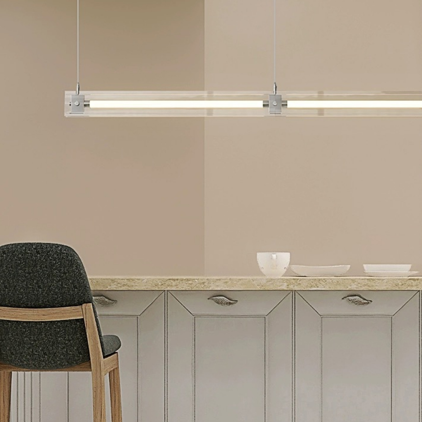 튜브 라인 벽 인테리어 식탁 등 조명 Tube Line Lamp 1단 80cm - 상세 이미지 3