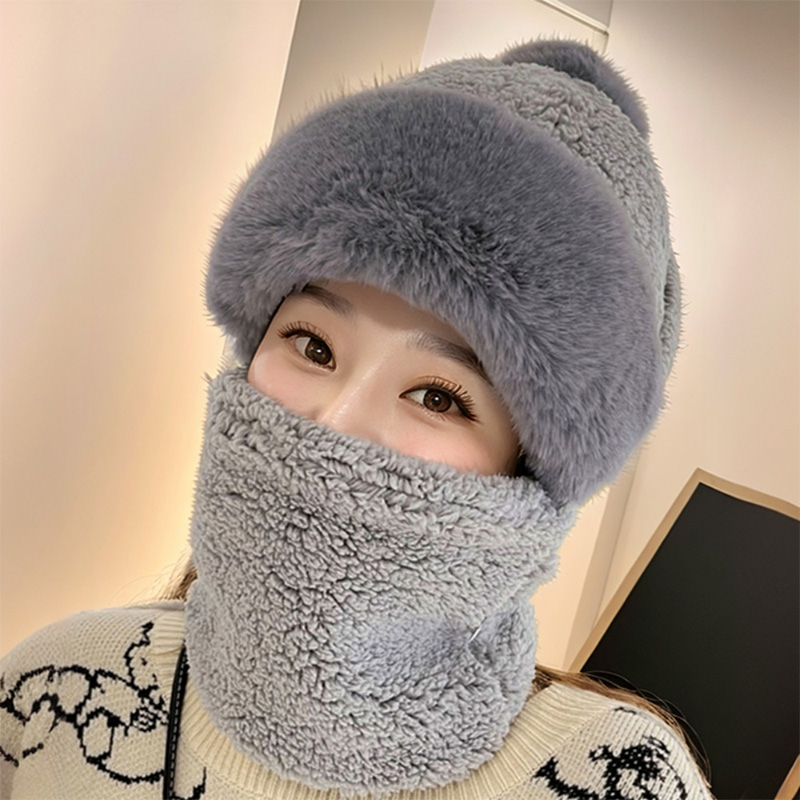 에스키모 후드 넥워머 여자 바라클라바 목토시 - 상세 이미지 2
