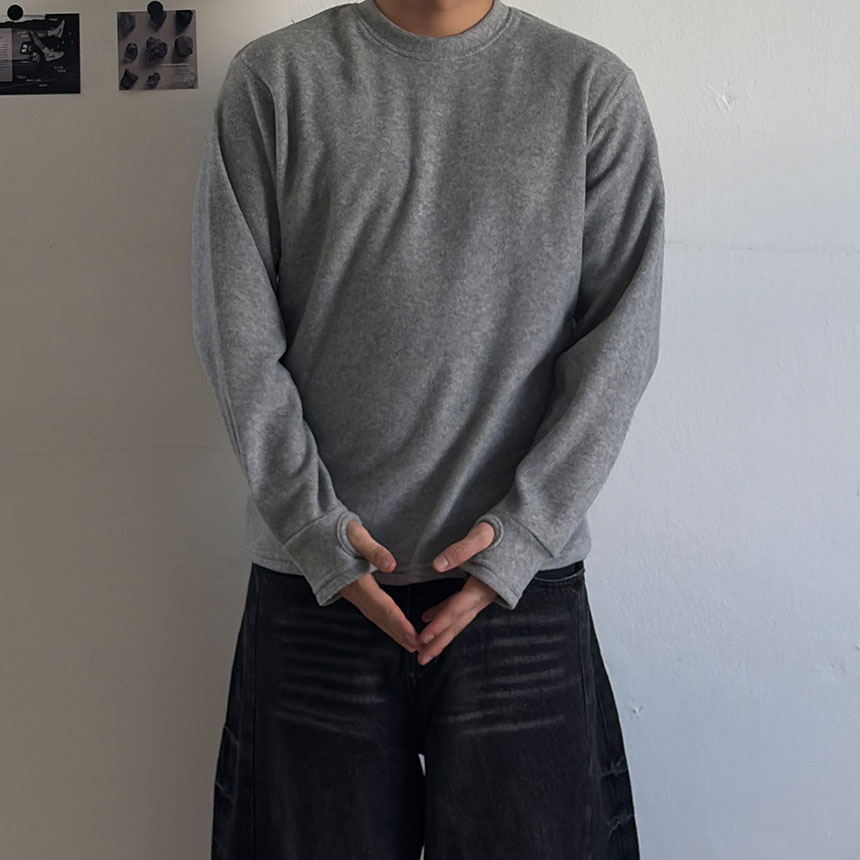 남자이너티 롱슬리브 남자레이어드티 - 상세 이미지 5