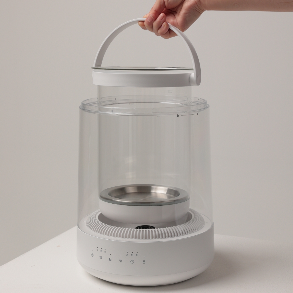 올디 유리 아기 가정용 가열식 가습기