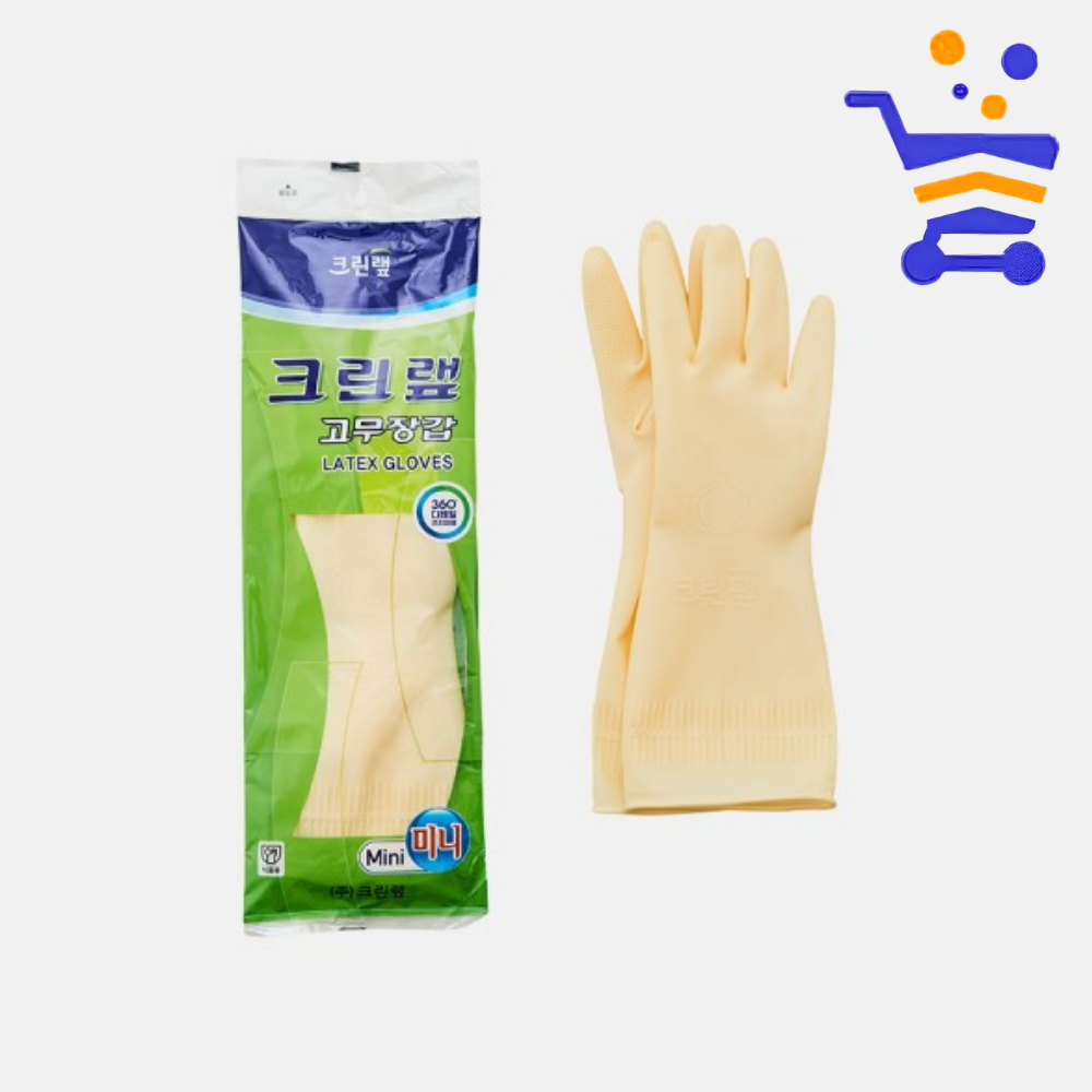 크린랩 식품전용 고무장갑 (미니) (6219) - 상품 이미지