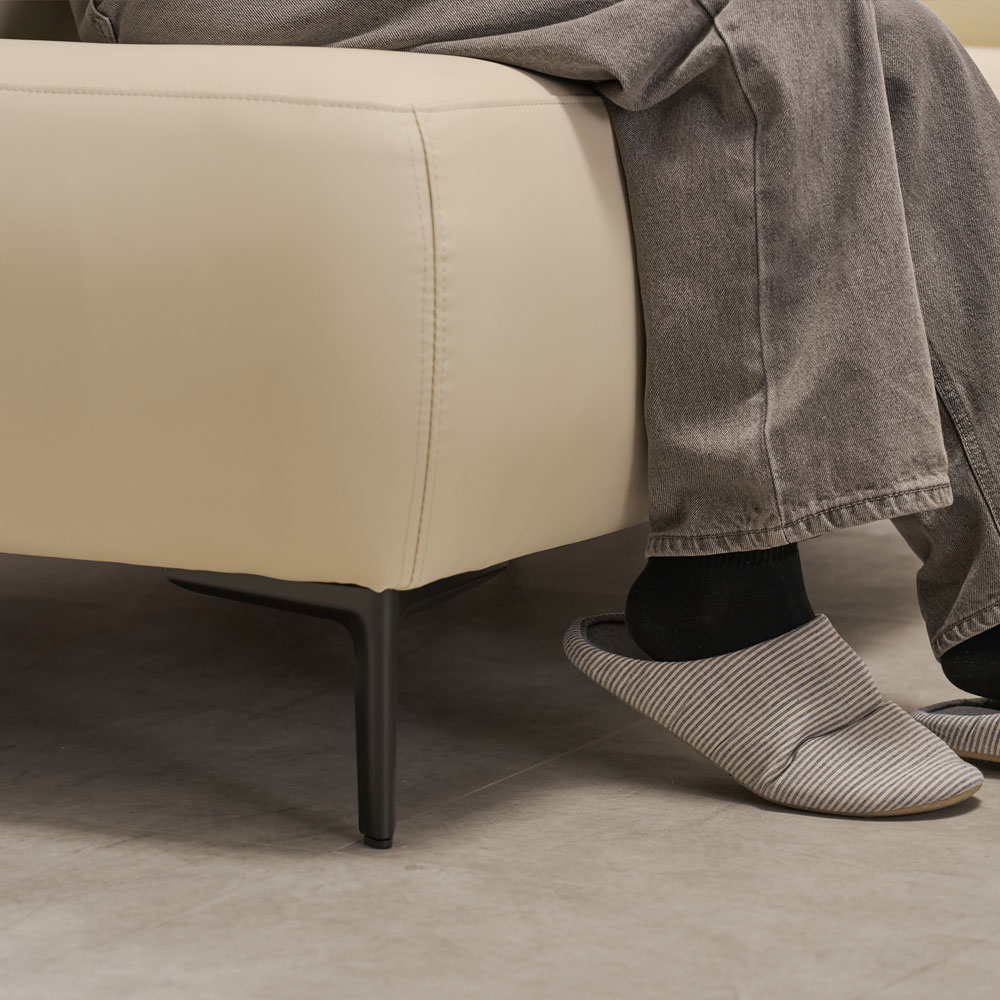 조이브 미니 카페소파 실리콘가죽 인테리어 라운지 소파