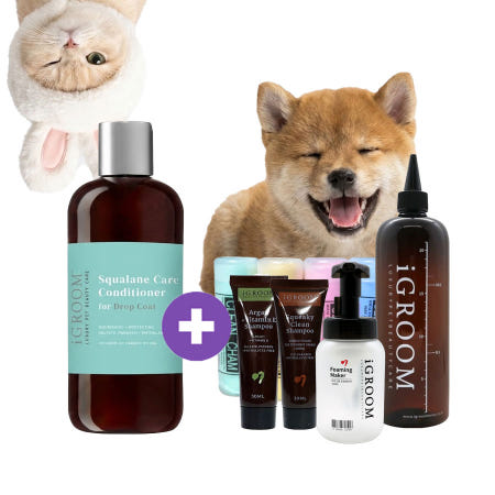 아이그룸 드랍코트 컨디셔너 300ml 강아지 린스 스쿠알렌 케어 피부보호 털관리
