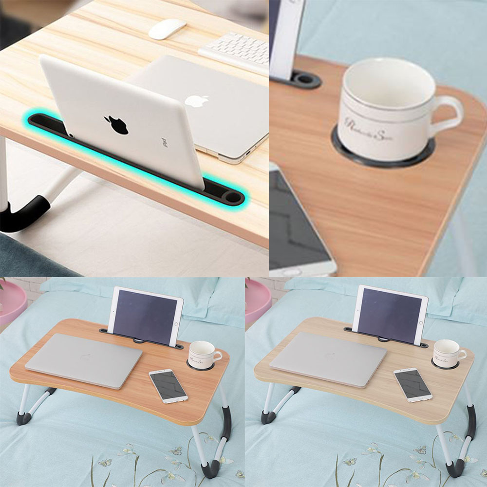 접이식 좌식 테이블 다용도 침대 책상 독서 트레이
