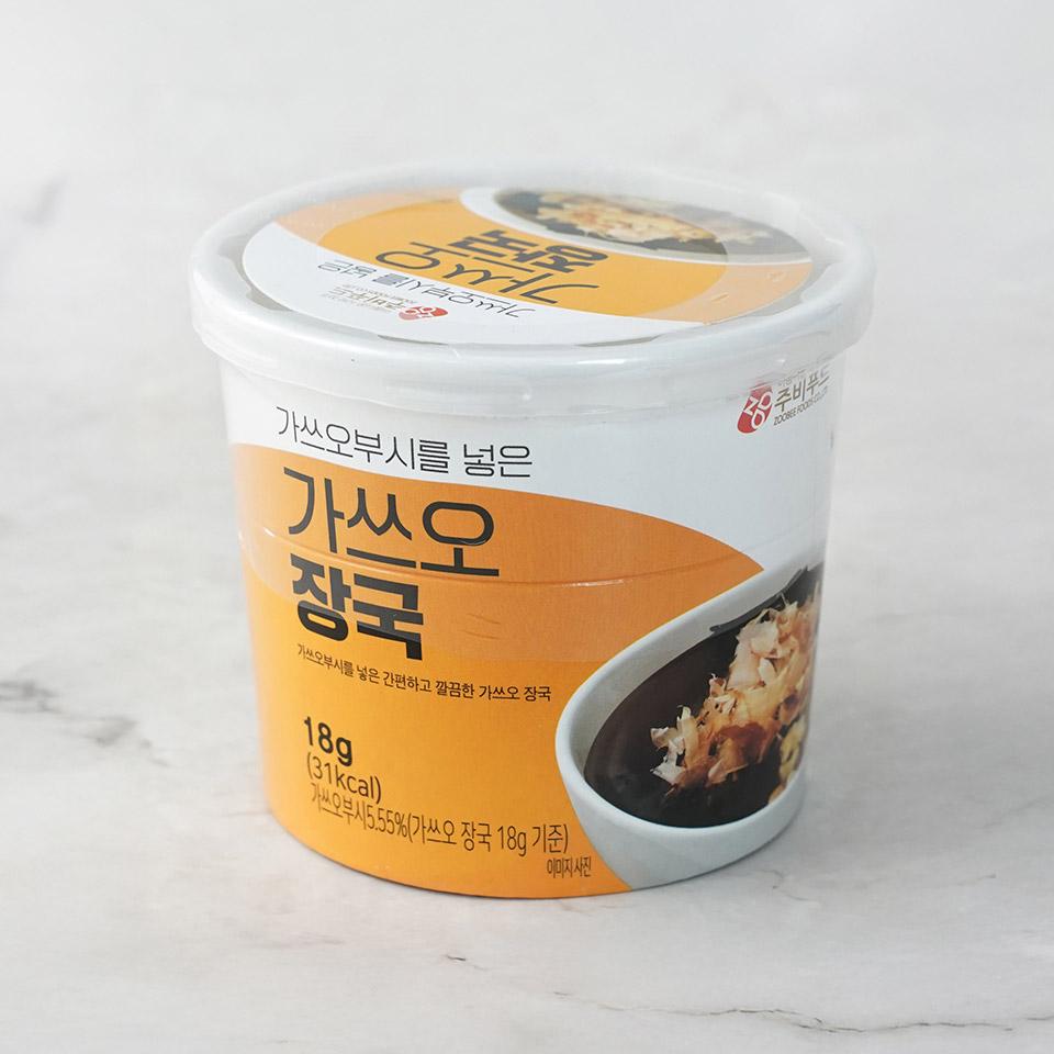 메가마트 주비푸드 가쓰오 장국 18g/개 - 상품 이미지