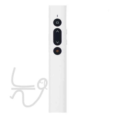 늘ways 자이온 레이저 프리젠터 ZPT-7500C 화이트 PPT포인터 PPT레이저포인터