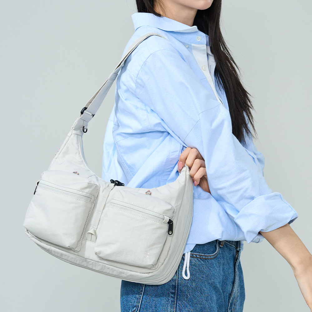 브랜든 세이프 플러스 크로스백 여행용 나일론 크로스백 도난방지가방