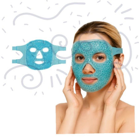 페이스 쿨링 젤마스크 냉찜질 아이스팩 얼굴 진정 마사지 홈케어 스킨케어 미용 관리용