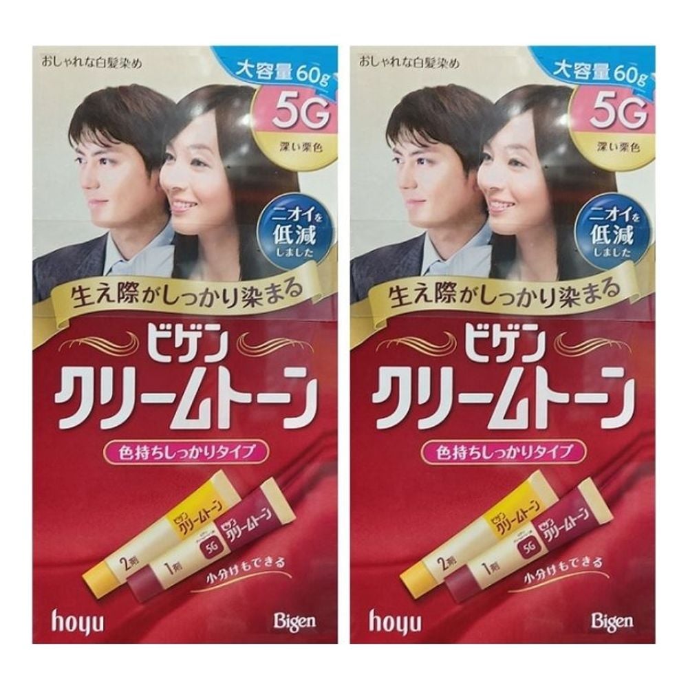 SP_co 비겐 크림톤 염모제 60g s2팩 염색약 헤어케어 4G-자연밤색 - 메인 이미지