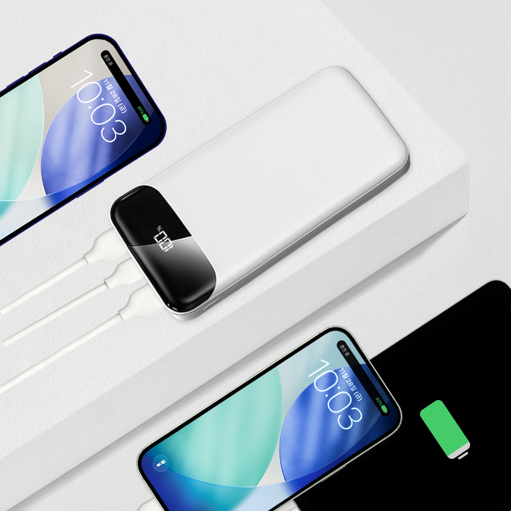 애니클리어 고속충전 20W 대용량 보조배터리 20000mAh PD20000 - 상세 이미지 2
