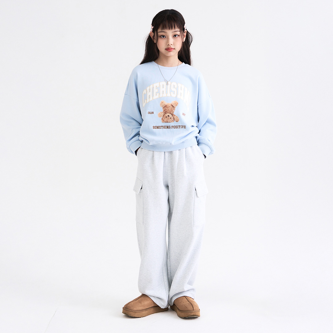 [온라인단독] 더데이걸 쭈리 기모 파라수트 팬츠 TGTM24W3E - 상품 이미지