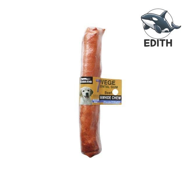 비프 맛 치석 애견 로우하이드 껌 반려견 치아 - 상품 이미지