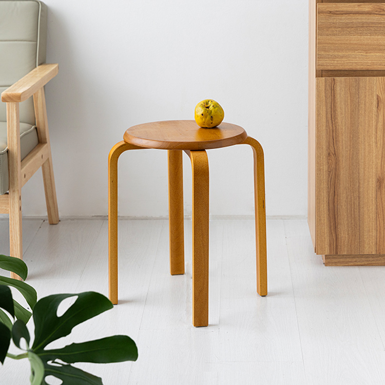 MEKNAN 원형스툴 44 브라운 9382.1847