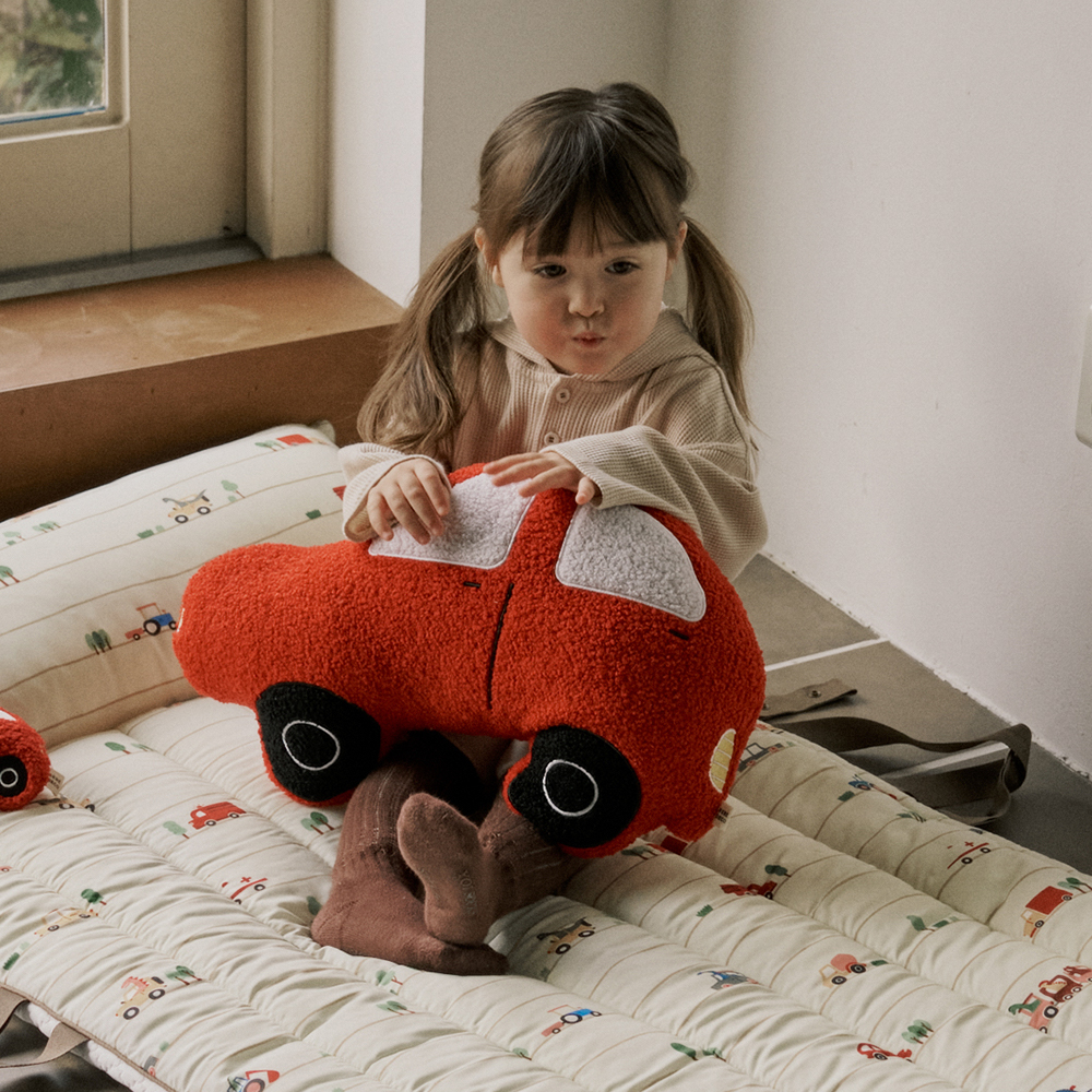 귀여운 자동차 모양쿠션 소파쿠션 올데이 브룸브룸