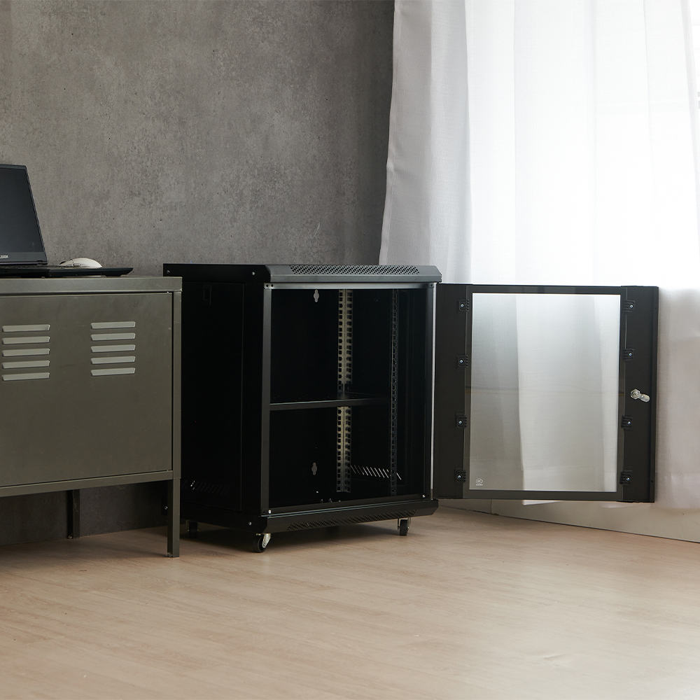 통신랙 허브랙 서버랙 19인치 랙 캐비넷 PC RACK 530x600x400 - 상세 이미지 5