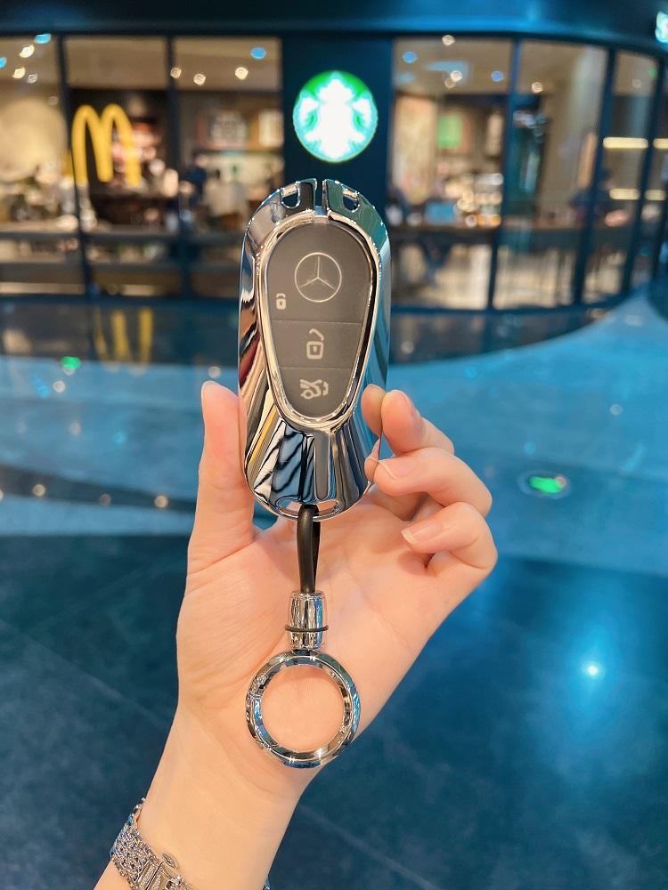 C클래스 S클래스 S400L S450L C200L C260L 키홀더 건메탈 단품+원형 버클 - 상세 이미지 2