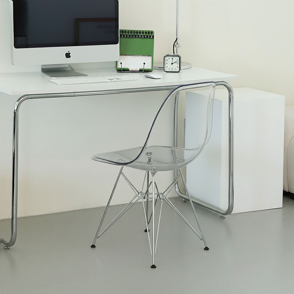 1+1 패리스 에펠 인테리어 미드센츄리 모던 디자인 플라스틱 카페 식탁의자