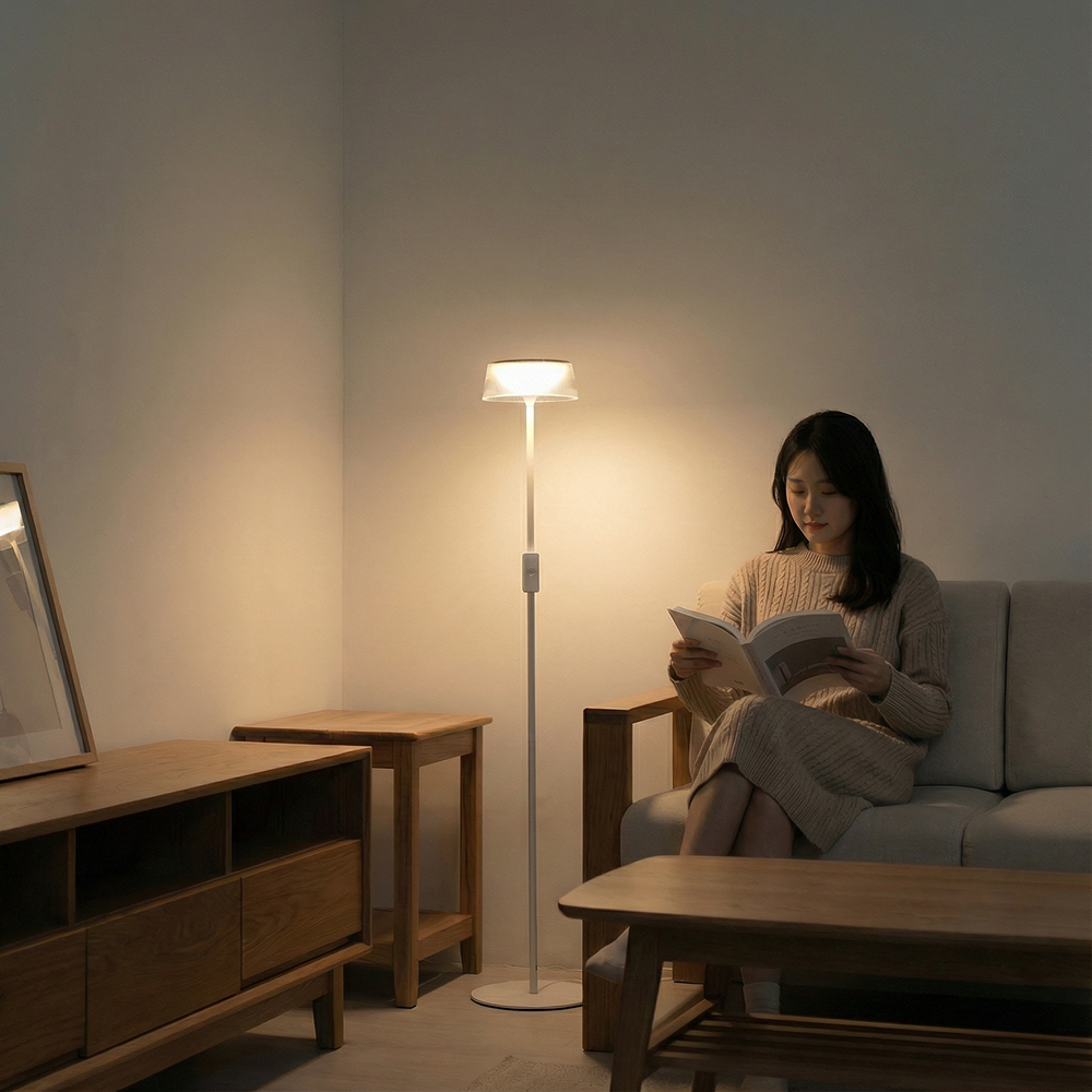 르엘 리브르 L LED 스탠딩 무드등 거실 스탠드 조명 집들이 선물 장스탠드